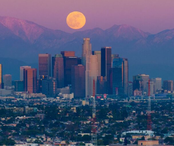 LA skyline